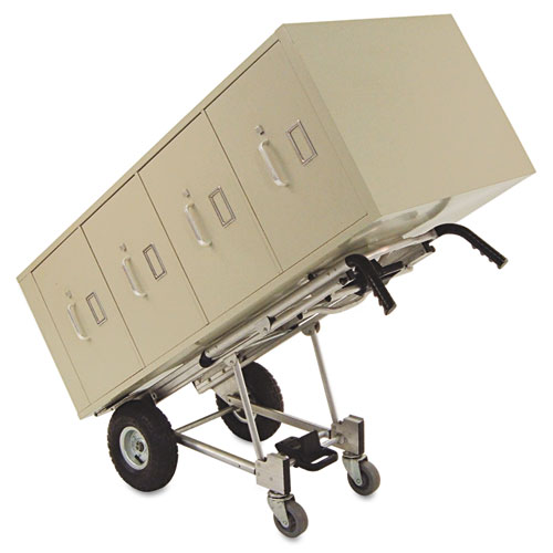 Picture of 3-in-1 Convertible Hand Truck, 800 lb to 1,000 lb Capacity, 21.06 x 21.85 x 48.03, Aluminum