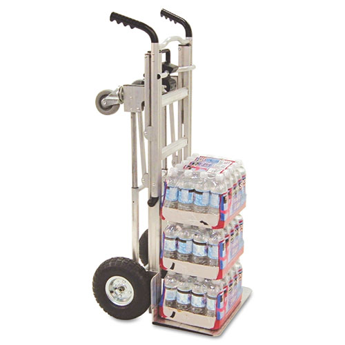 Picture of 3-in-1 Convertible Hand Truck, 800 lb to 1,000 lb Capacity, 21.06 x 21.85 x 48.03, Aluminum