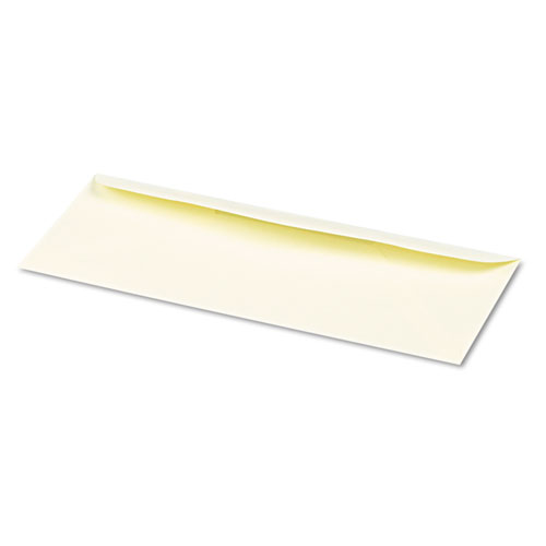 Picture of 25% Cotton #10 Business Envelope, Commercial Flap, Gummed Closure, 4.13 x 9.5, Ivory, 250/Box