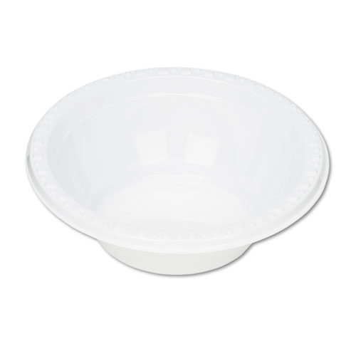 Plastic+Dinnerware%2C+Bowls%2C+5+Oz%2C+White%2C+125%2Fpack