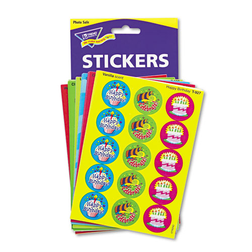 Picture of Stinky Stickers Variety Pack, Holidays and Seasons, Assorted Colors, 435/Pack