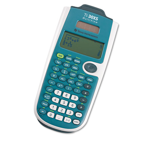 Picture of TI-30XS MultiView Scientific Calculator, 16-Digit LCD