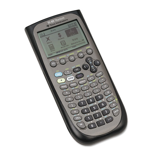 Picture of TI-89 Titanium Programmable Graphing Calculator