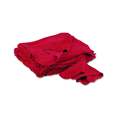 Picture of Red Shop Towels, Cloth, 14 x 15, 50/Pack