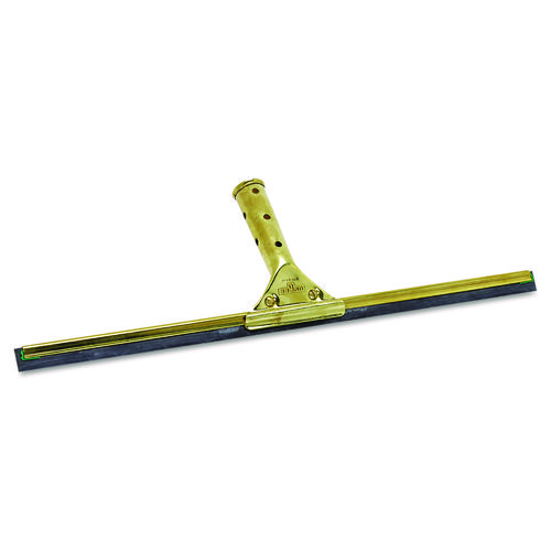 Picture of Golden Clip Brass Squeegee Complete, 18" Wide Blade, 4.5" Handle