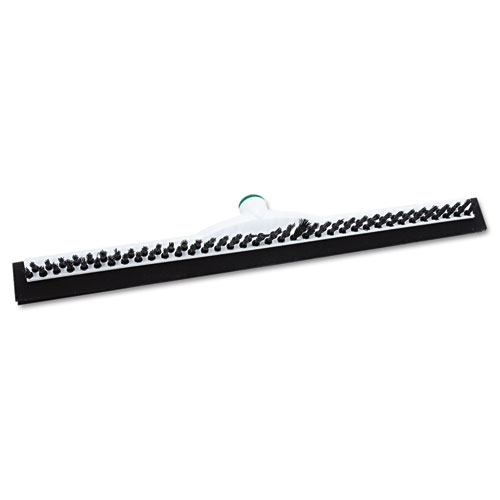 Picture of Sanitary Brush with Squeegee, Black Polypropylene Bristles, 22" Brush