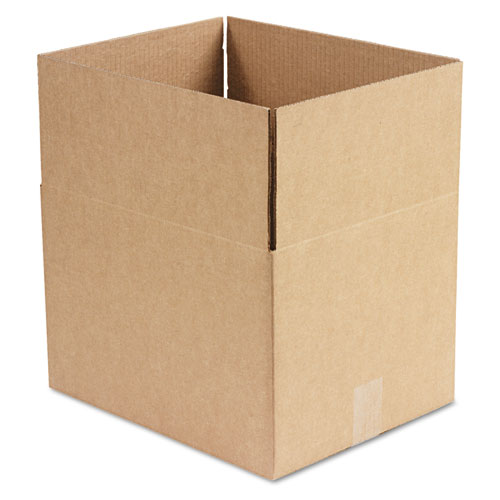 Picture of Fixed-Depth Corrugated Shipping Boxes, Regular Slotted Container (RSC), 12" x 15" x 10", Brown Kraft, 25/Bundle