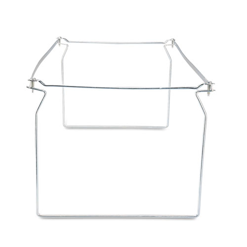 Picture of Screw-Together Hanging Folder Frame, Letter Size, 23" to 26.77" Long, Silver, 6/Box